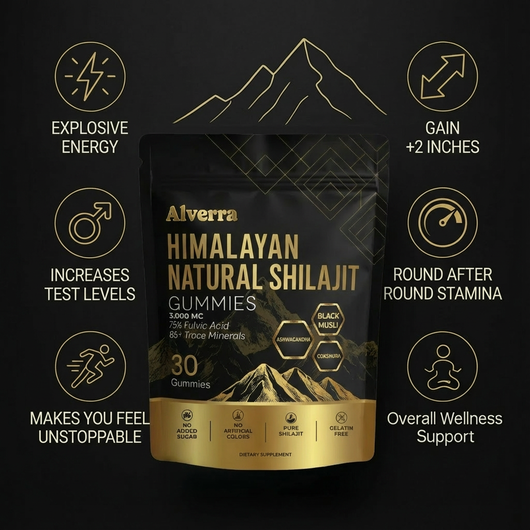 ALVERRA® MAXOUT SHILAJIT GUMMIES