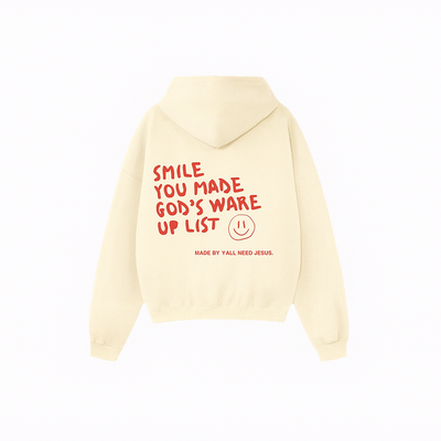 God’s Wake Up List Hoodie