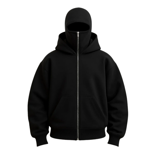 Ski Mask Zip Hoodie | Unisex